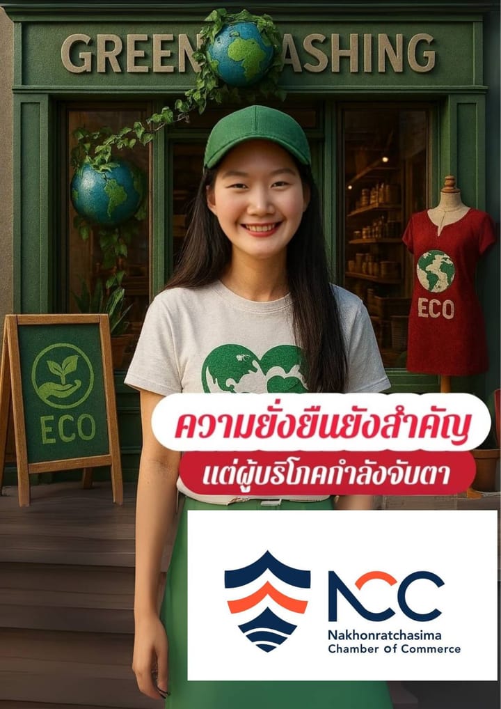 ความยั่งยืนยังคงสำคัญ... แต่ผู้บริโภคกำลังจับตา "Greenwashing"