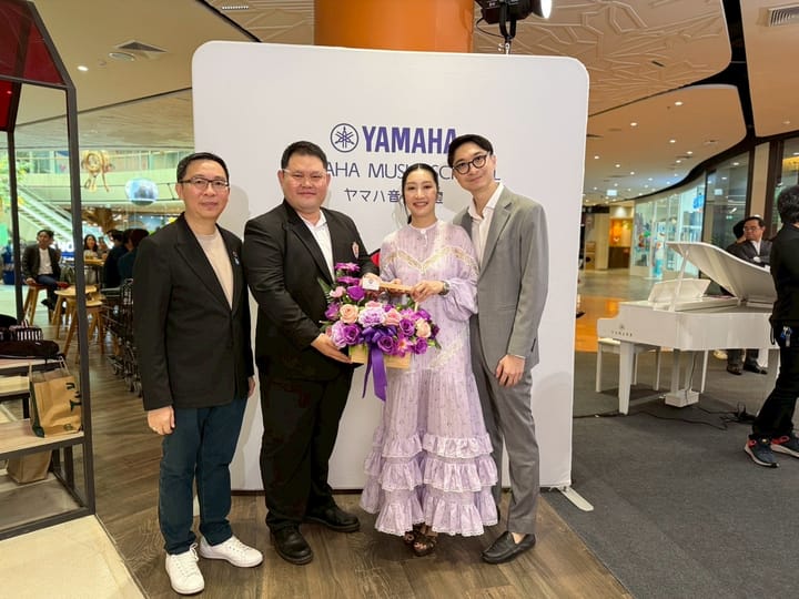 หอการค้าโคราชร่วมแสดงความยินดี เปิดโรงเรียนดนตรียามาฮ่า เซ็นทรัลโคราช หลักสูตรมาตรฐาน Yamaha Corporation Japan.